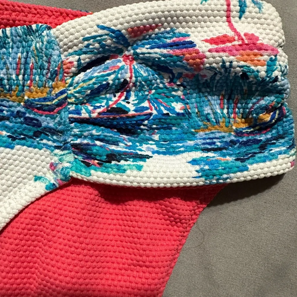 Tommy Bahama Island Cays Reversable Tropical Oasis Bikini Bottom - Picture 5 of 7